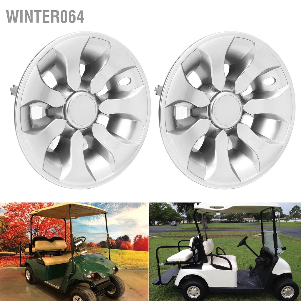 Winter064 4 Xe Golf Bánh Trung Tâm Nắp Khí Động Học Độ Cứng Cao 8in Đa Năng Thay Thế Cho Câu Lạc Bộ