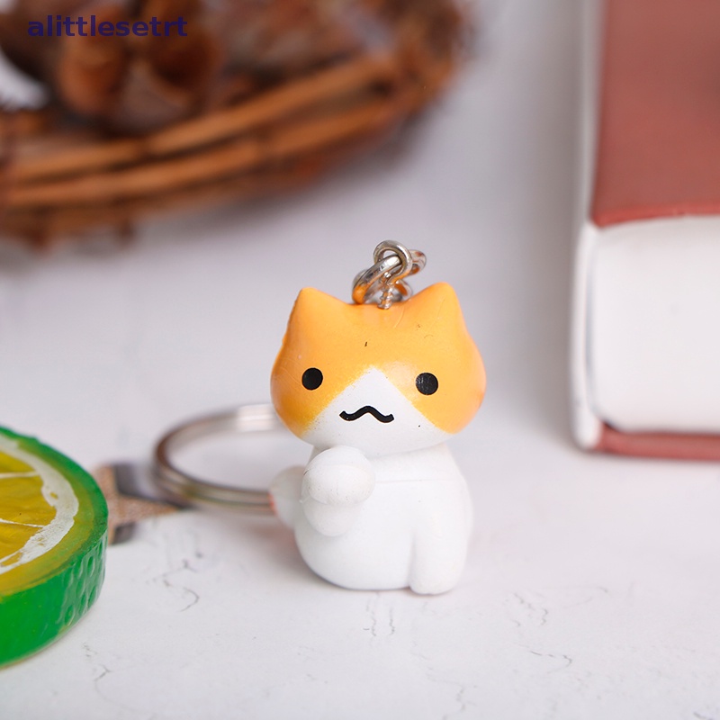 Móc Khóa Hình Chú Mèo May Mắn Đáng Yêu