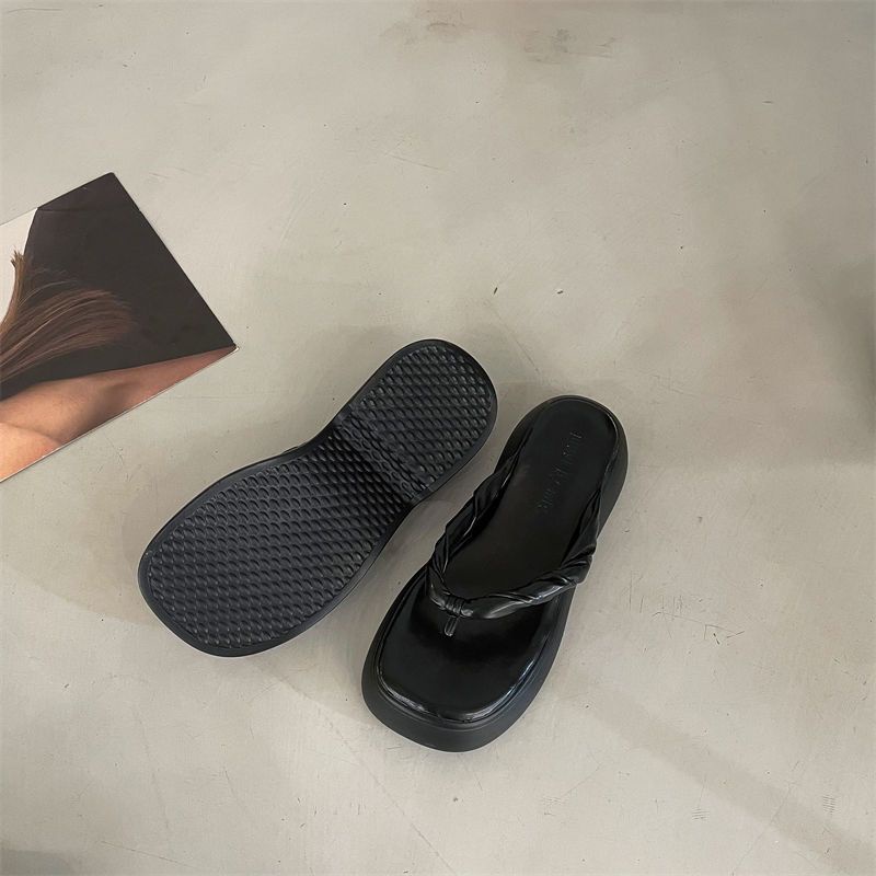 [F &amp; X] Dép Xỏ Ngón Đế Dày Phong Cách Mới Mùa Xuân Hè Độc Đáo Dành Cho Bạn Nữ
