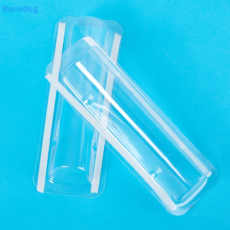 Set 10 / 50 Giá Đỡ Son Dưỡng Môi Bằng Nhựa Trong Suốt Hình Chữ Nhật