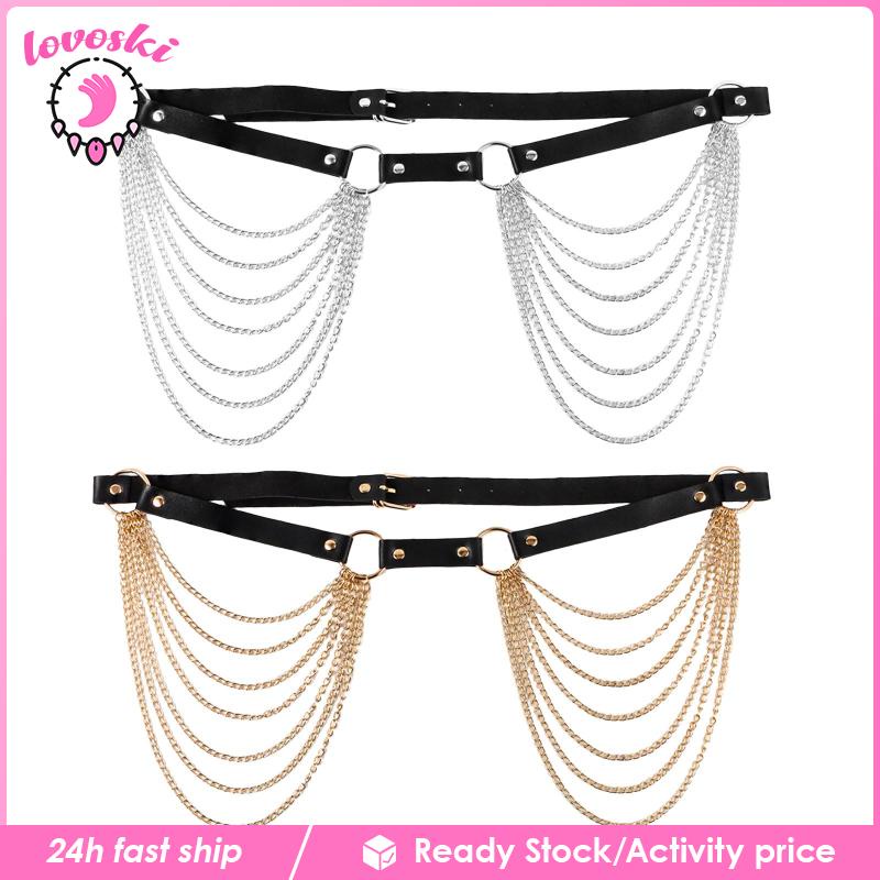 Dây Xích Đeo Thắt Lưng Phong Cách Gothic Thời Trang Đi Hộp Đêm