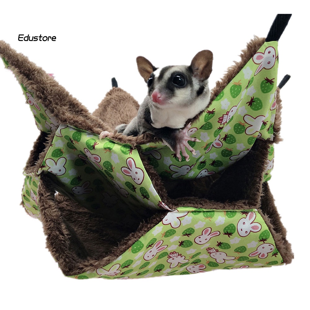 Võng Treo 3 Tầng Ấm Áp Cho Chuột Hamster