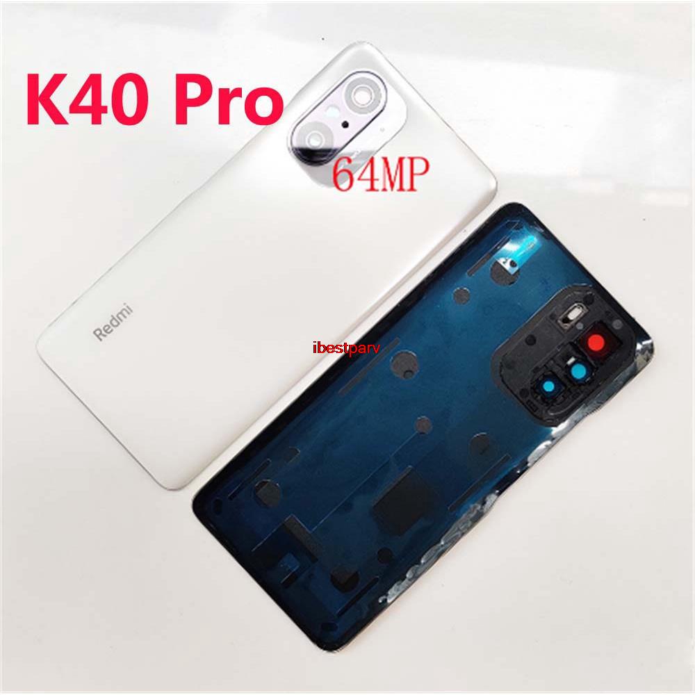 Nắp Đậy Pin Mặt Kính Kèm Khung Bảo Vệ Camera Chuyên Dụng Cho Redmi K40 Xiaomi Redmi K40 Pro