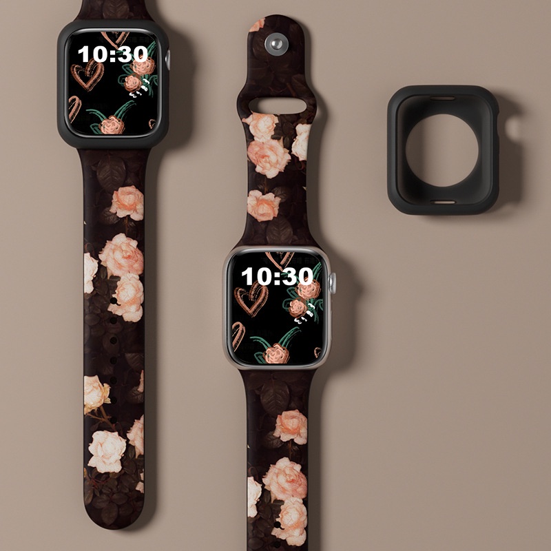 Dây Đeo Đồng Hồ Thay Thế Hình Thỏ / Mèo Dễ Thương Cho Apple Watch Ultra 49mm S8 7 SE 6 5 4 3 2 1