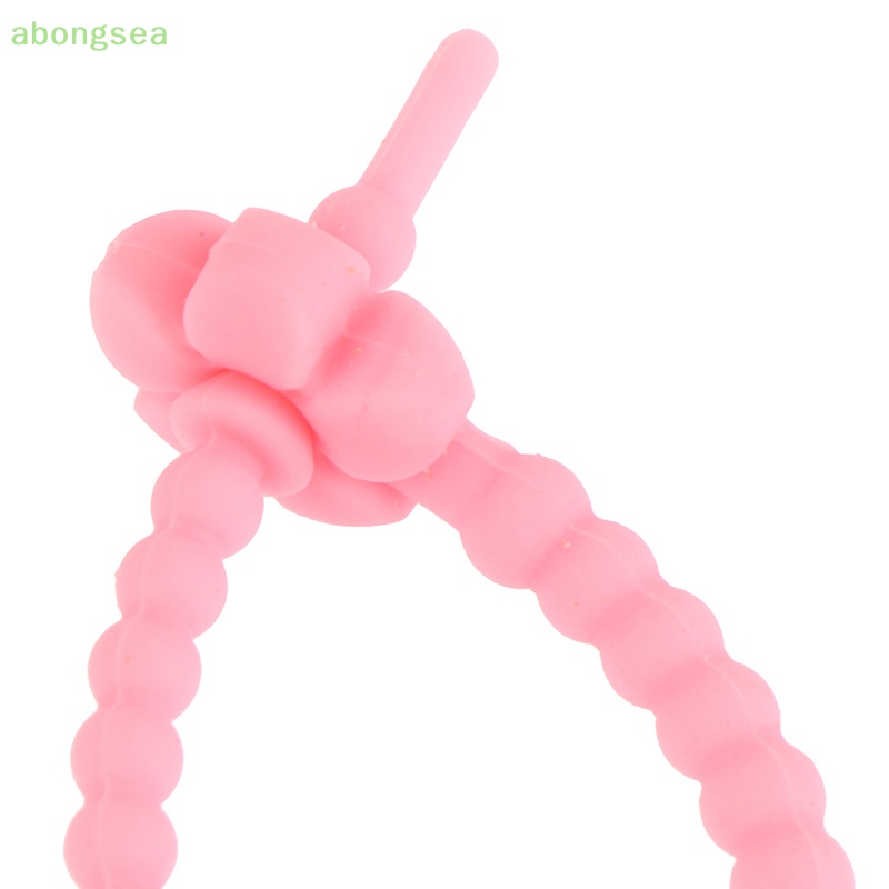 Abongsea Dây Quấn Tay Chất Liệu Silicon Hình Hoa Mận