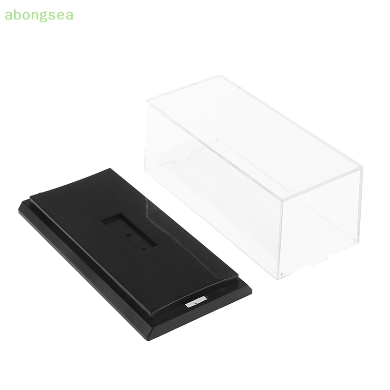Abongsea Hộp Trưng Bày Mô Hình Đồ Chơi Xe Hơi Anime Bằng Acrylic Chống Bụi Cỡ 1 / 64