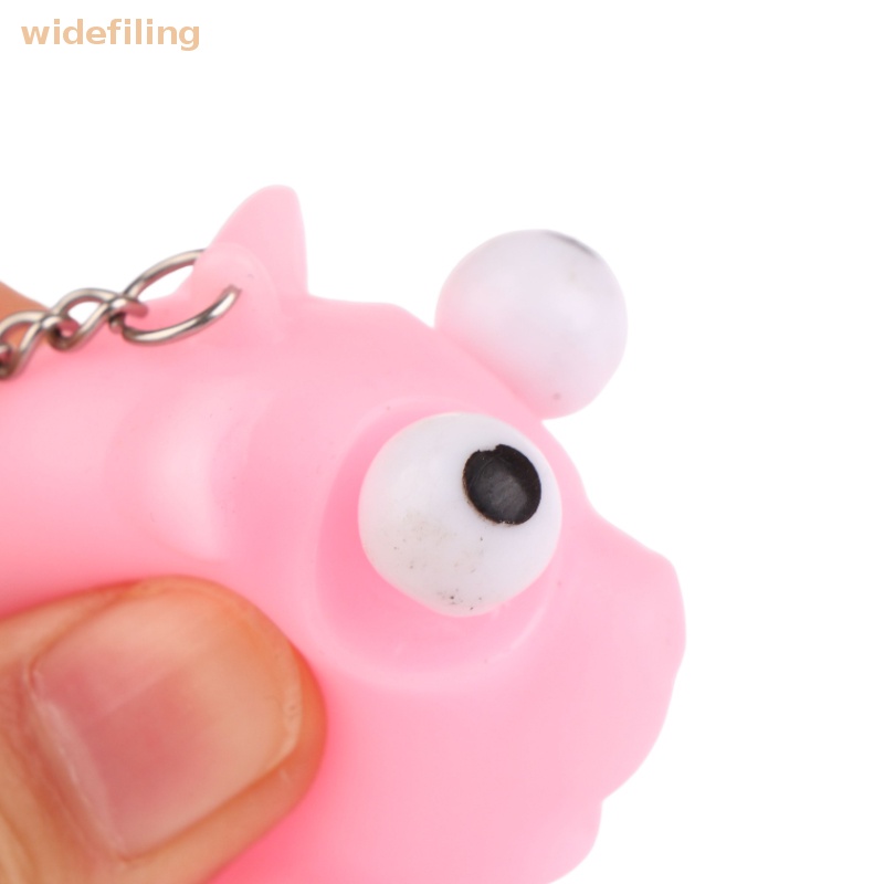 Móc Khóa Đồ Chơi Nắn Bóp Đàn Hồi Giảm Stress Hình Động Vật Dễ Thương