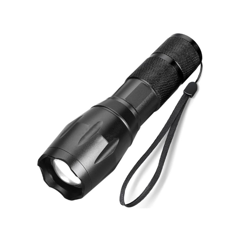 Flashlight Ultra Bright Led T6 Lamp Beads Waterproof Zoomable 5 Lighting Modes Multi-Function Usb Searchlight [Q/3]