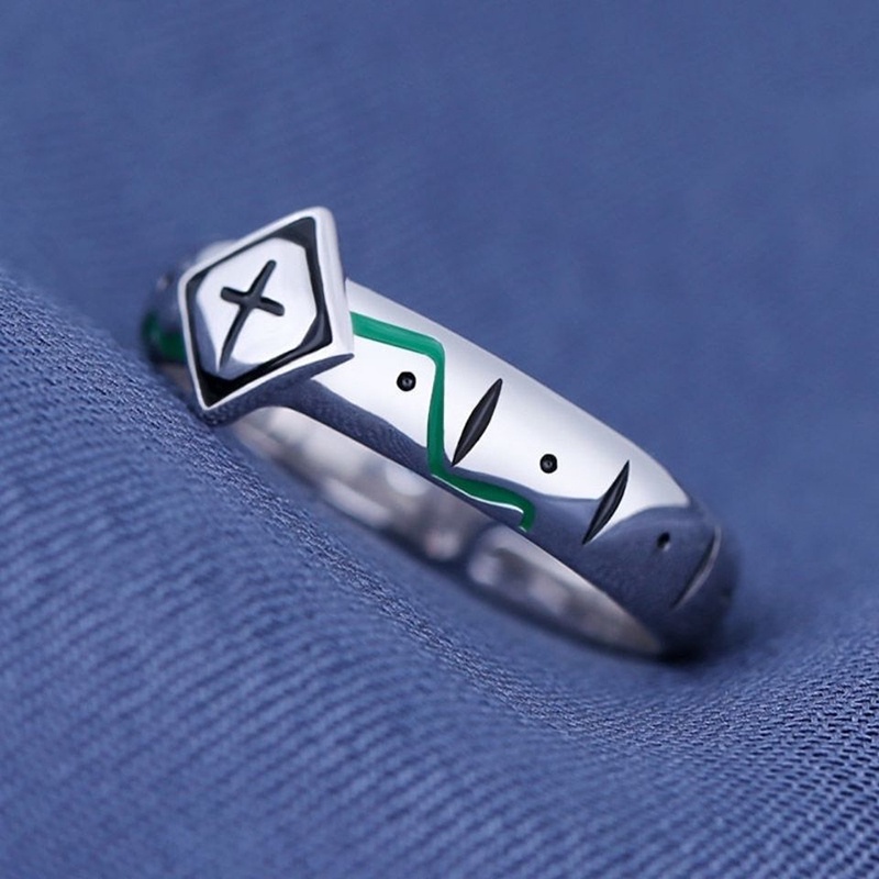 Nhẫn Hở Hóa Trang Nhân Vật Hitsugaya Toushirou Bằng Hợp Kim Có Thể Điều Chỉnh