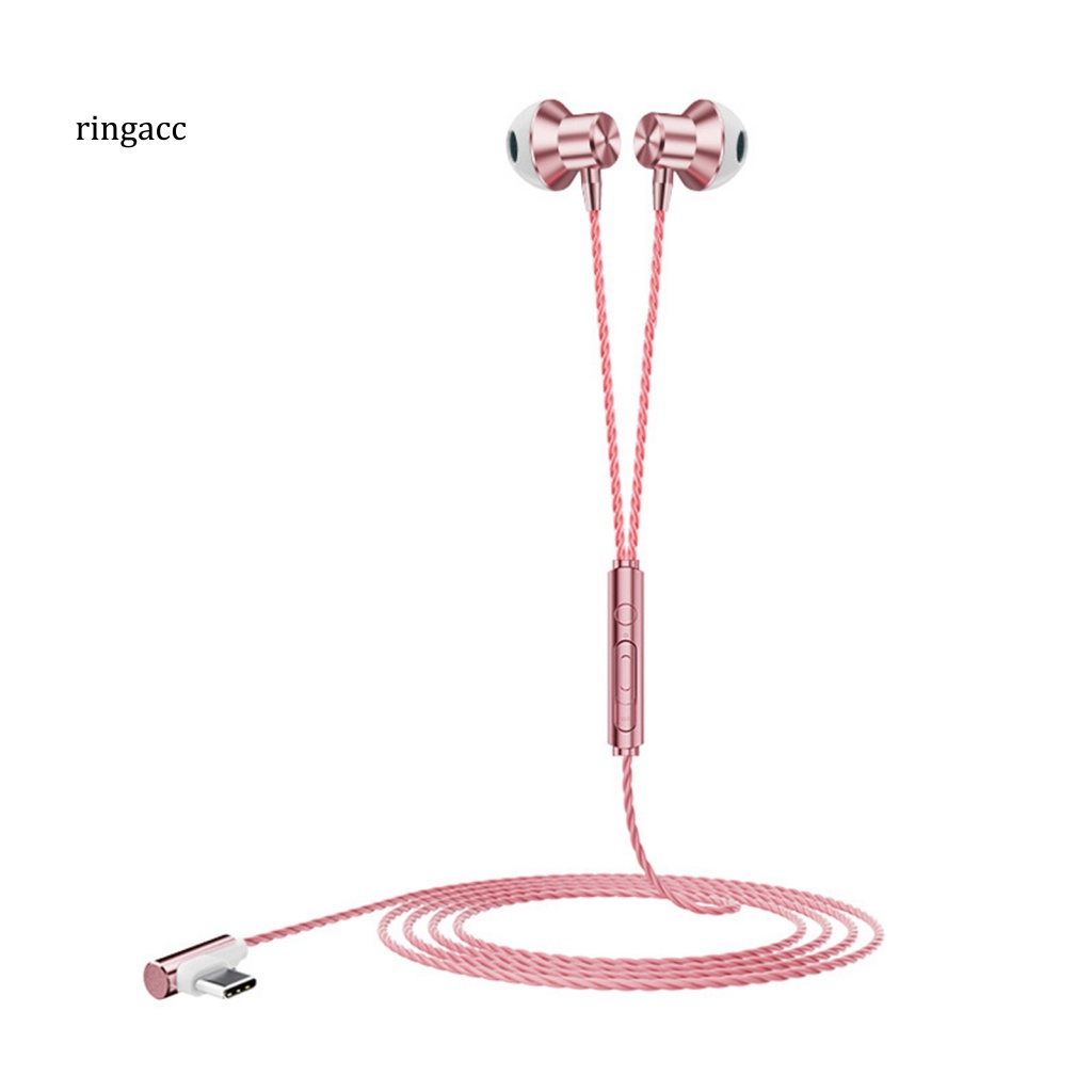 Tai Nghe Nhét Trong Có Dây Điều Khiển Và Mic Loại C Phong Cách Thể Thao Cho Điện Thoại Di Động