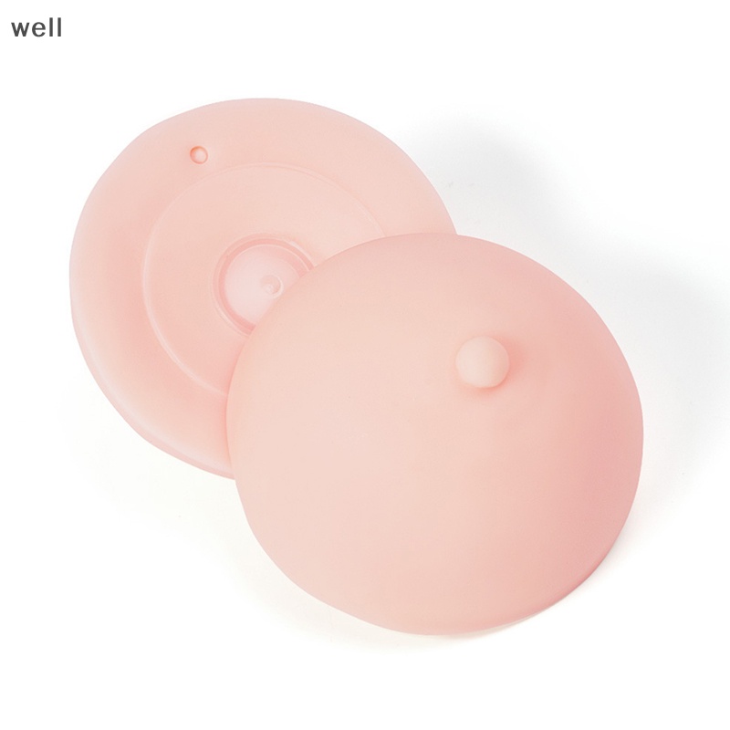 1/2PCS 3D Silicone giả ngực ngực hình xăm màng phổi quầng vú thực hành da [RIL]