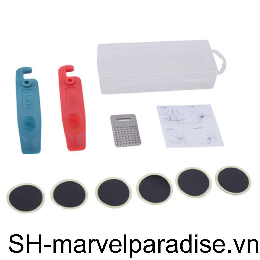 Bộ Dụng Cụ Vá Lốp Xe Đạp Bằng Cao Su Không Keo Tiện Lợi