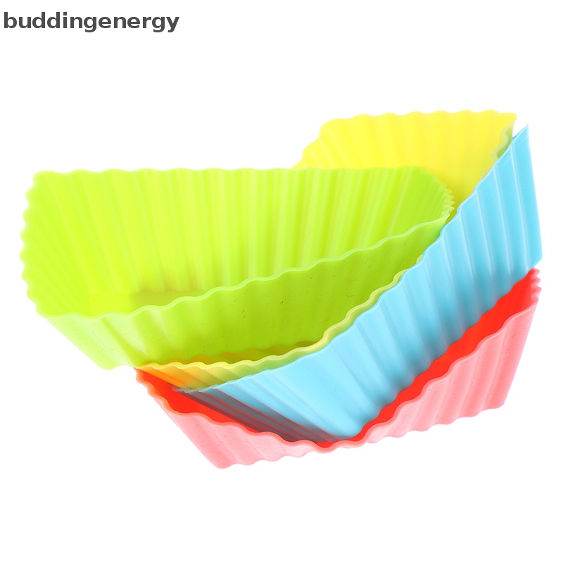 Set 12 Cốc Làm Bánh Muffin Bằng Silicone Tái Sử Dụng Tiện Lợi