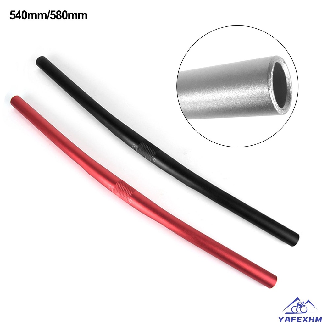 Ghi Đông Xe Đạp 54 / 58cm Chất Liệu Hợp Kim Nhôm Màu Đen / Đỏ