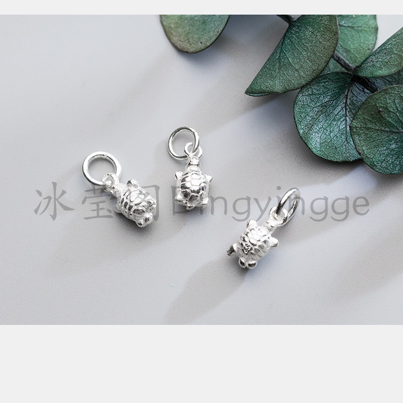 Mặt Dây Chuyền Bạc 925 Hình Chú Rùa Nhỏ Xinh Xắn