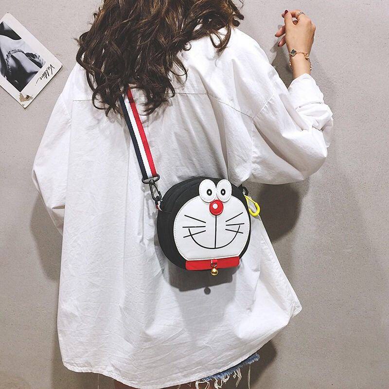 Túi tròn nhỏ hoạt hình đeo vai thời trang đa năng dễ thương hợp xu hướng 2023 cho nữ