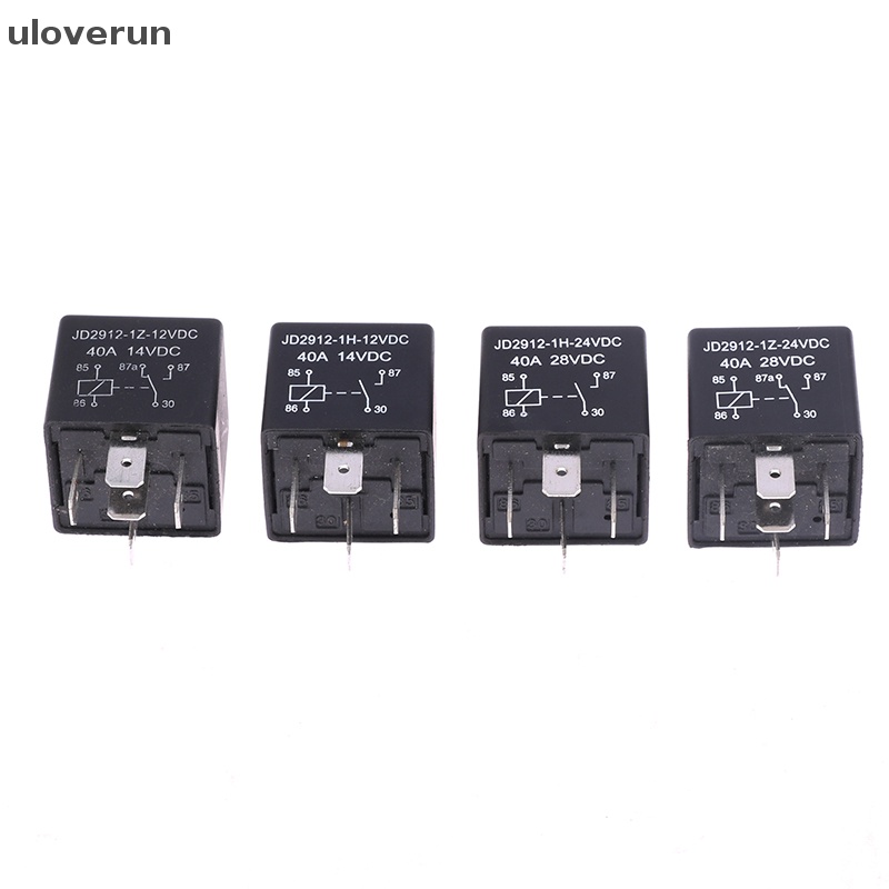 Rơ Le 12V Volt 40A AMP 5 Pin Chuyên Dụng Dành Cho Xe Hơi / Xe Máy / Tàu Thuyền
