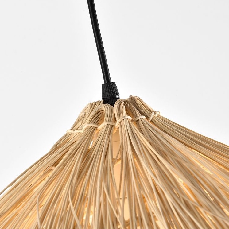Đèn Chùm Bằng Mây Đan Tre Kiểu vintage Trang Trí Nhà Hàng / Quán bar Bar bàn ánh sáng, bầu không khí ánh sáng, mộc mạc tre dệt ánh sáng, rơm mũ chùm ánh sáng, sáng tạo ánh sáng