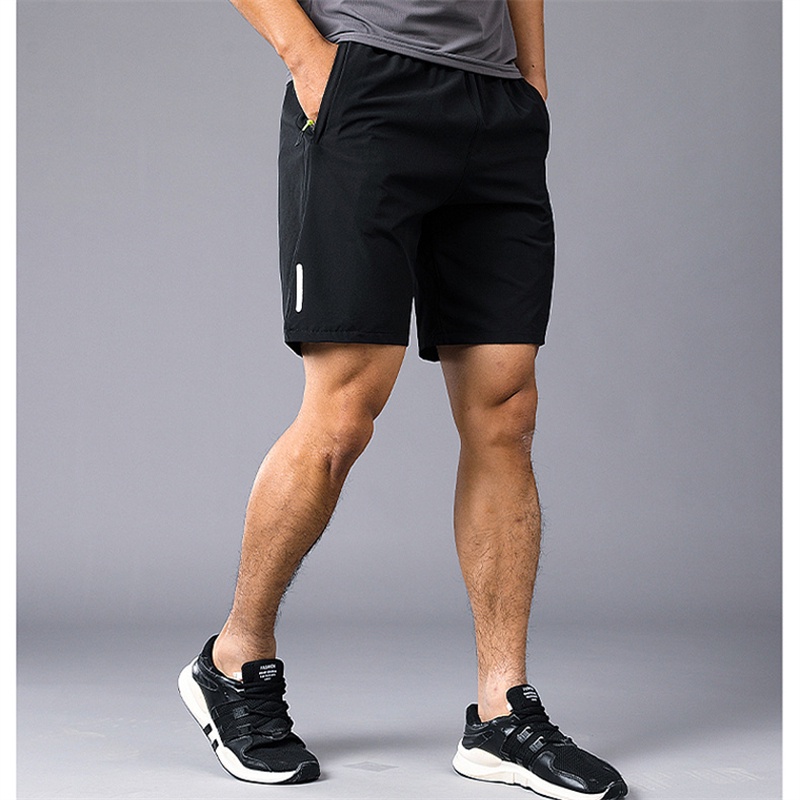 Quần Short Thể Thao 100% Chính Hãng Nhanh Khô Phối Dây Rút Thời Trang Unisex