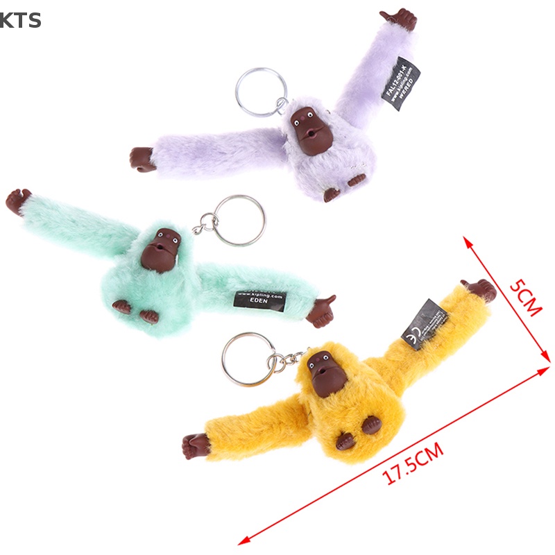 Móc Khóa Khỉ Nhồi Bông Dễ Thương