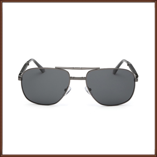 Kính Chống Tia uv Phân Cực Mặt Tròn Dạng Gập Thời Trang Cho Nam