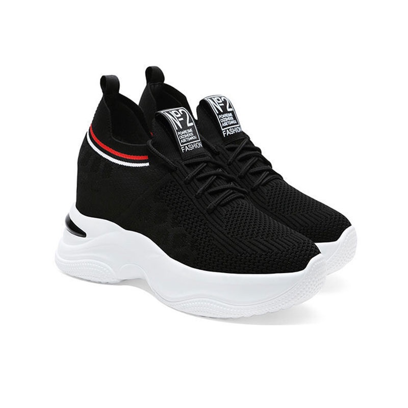 Giày Thể Thao Phối Lưới Thoáng Khí Thời Trang Cho Nữ