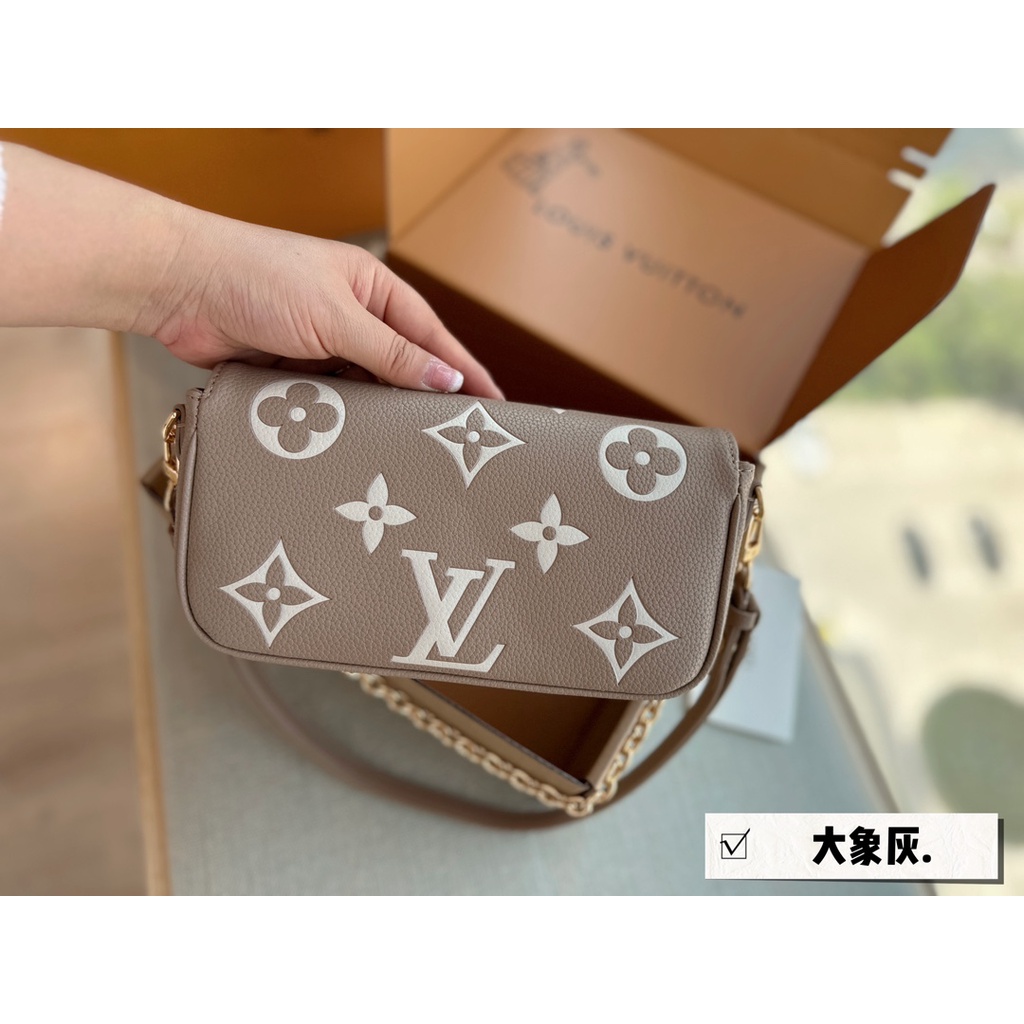 L- Túi Đeo Vai / Kẹp Nách Bằng Vải Ivy Woc Mới