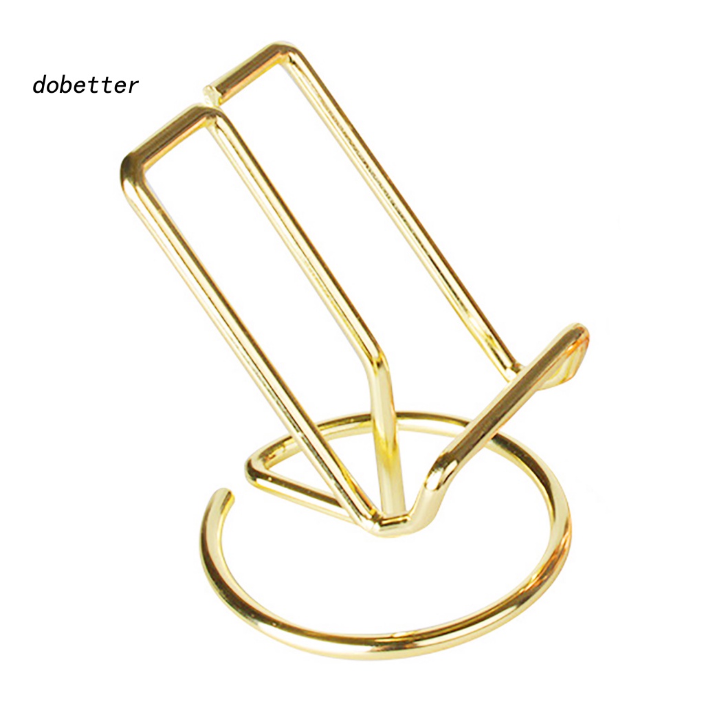 &lt; Dobetter &gt; Giá Đỡ Điện Thoại / Máy Tính Bảng Bằng Kim Loại Mạ Điện Đa Năng Để Bàn Cho Người Lười / Xem TV