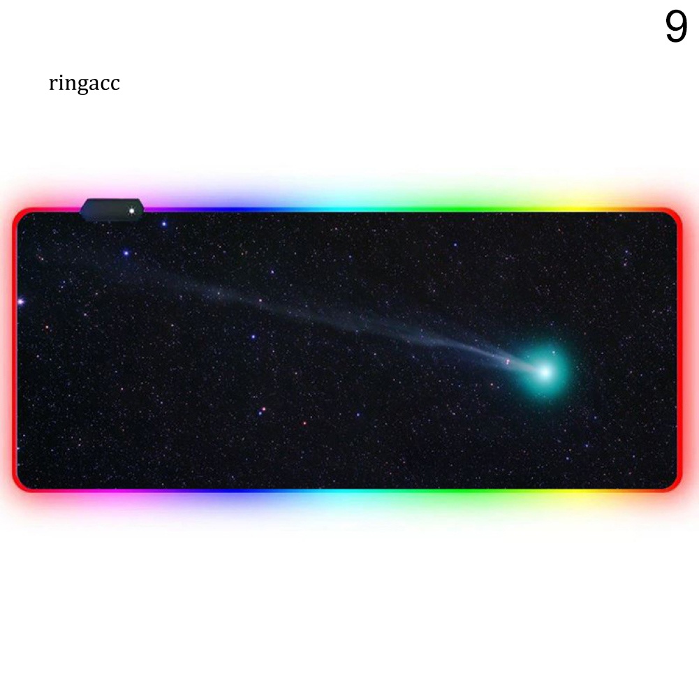 Đệm Lót Chuột RGA RGB LED Dạ Quang Dành Cho Game Thủ