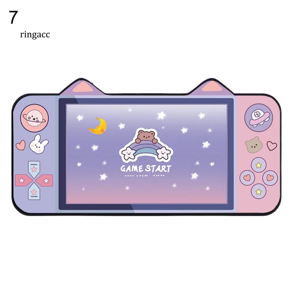 Tấm Lót Chuột RGA Cao Su Co Giãn Chống Trượt Chống Mài Mòn Hình Tai Mèo Hoạt Hình Dễ Thương