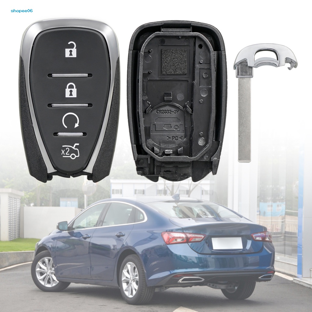 Vỏ Chìa Khóa Điều Khiển Từ Xa 4 Nút PEMG B177 Cho Chevrolet