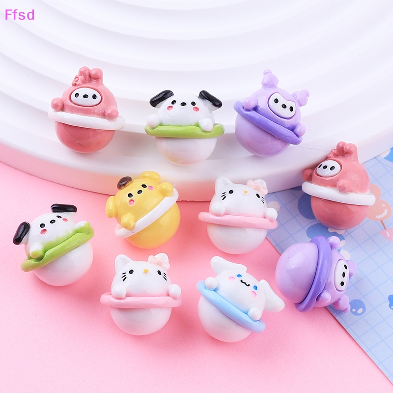 {Ffsd} Bộ 2 Kẹp Tóc Hình Động Vật Ba Chiều Bằng Nhựa Resin Keo Dán Trang Sức Điện Thoại Thủ Công Bán Chạy