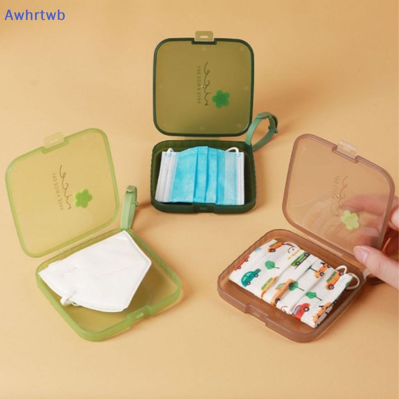 Hộp Đựng Khẩu Trang Chống Bụi Sử Dụng Một Lần Tiện Lợi Mới