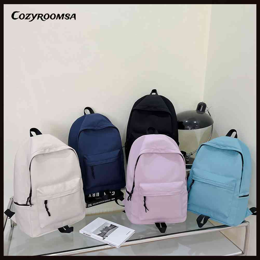 Ba Lô Đựng Laptop Bằng Nylon Sức Chứa Lớn Thời Trang Cho Tuổi Teen