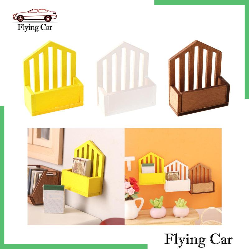 Giỏ Đựng Đồ Màu Vàng Tỉ Lệ 1 / 12 Trang Trí Nhà Búp Bê / Tiểu Cảnh