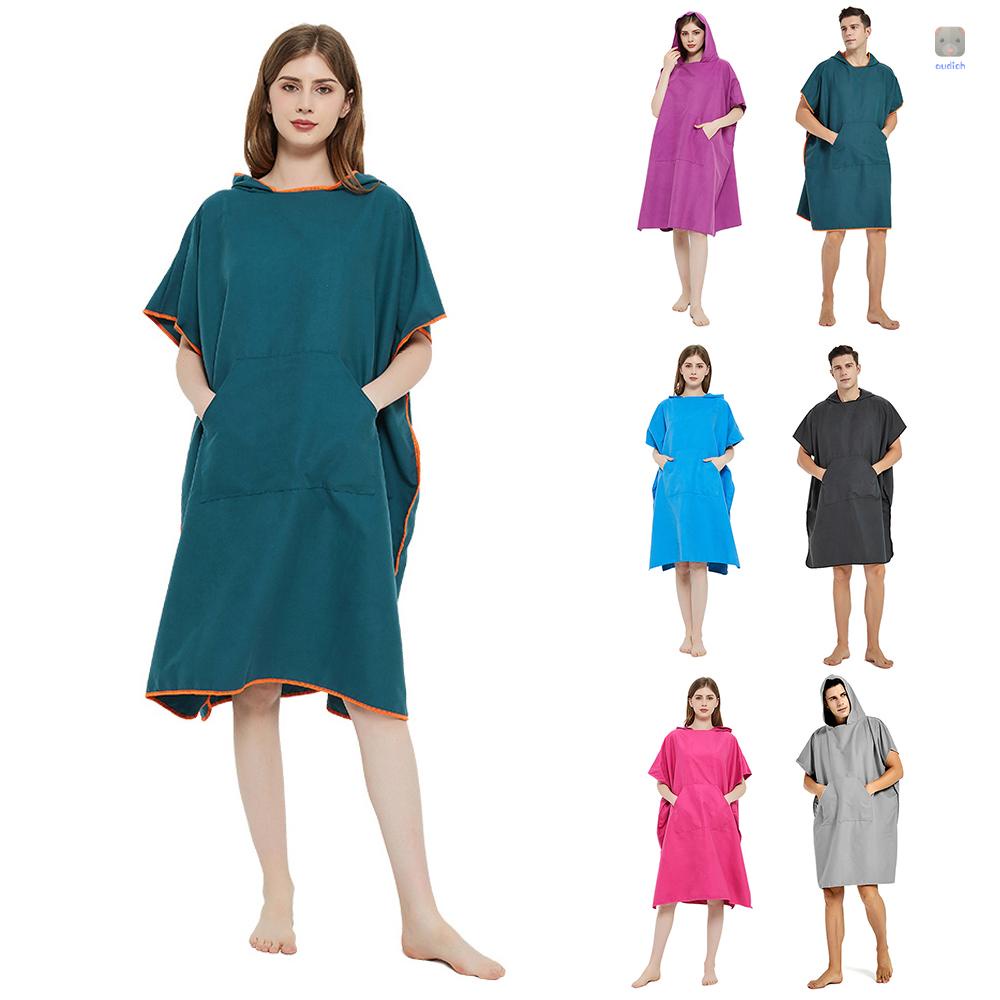 Khăn Tắm Bằng Sợi Micro Nhanh Khô Có Mũ Trùm Đầu Thay Đổi Được Cho Hoạt Động Thể Thao Ngoài Trời