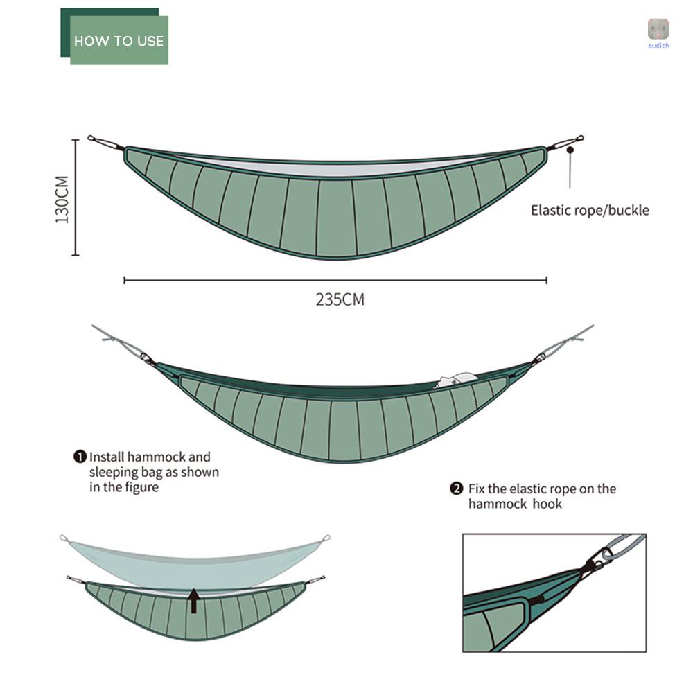 Vỏ Bọc Giữ Nhiệt Bằng Cotton Siêu Nhẹ Cho Cắm Trại Ngoài Trời