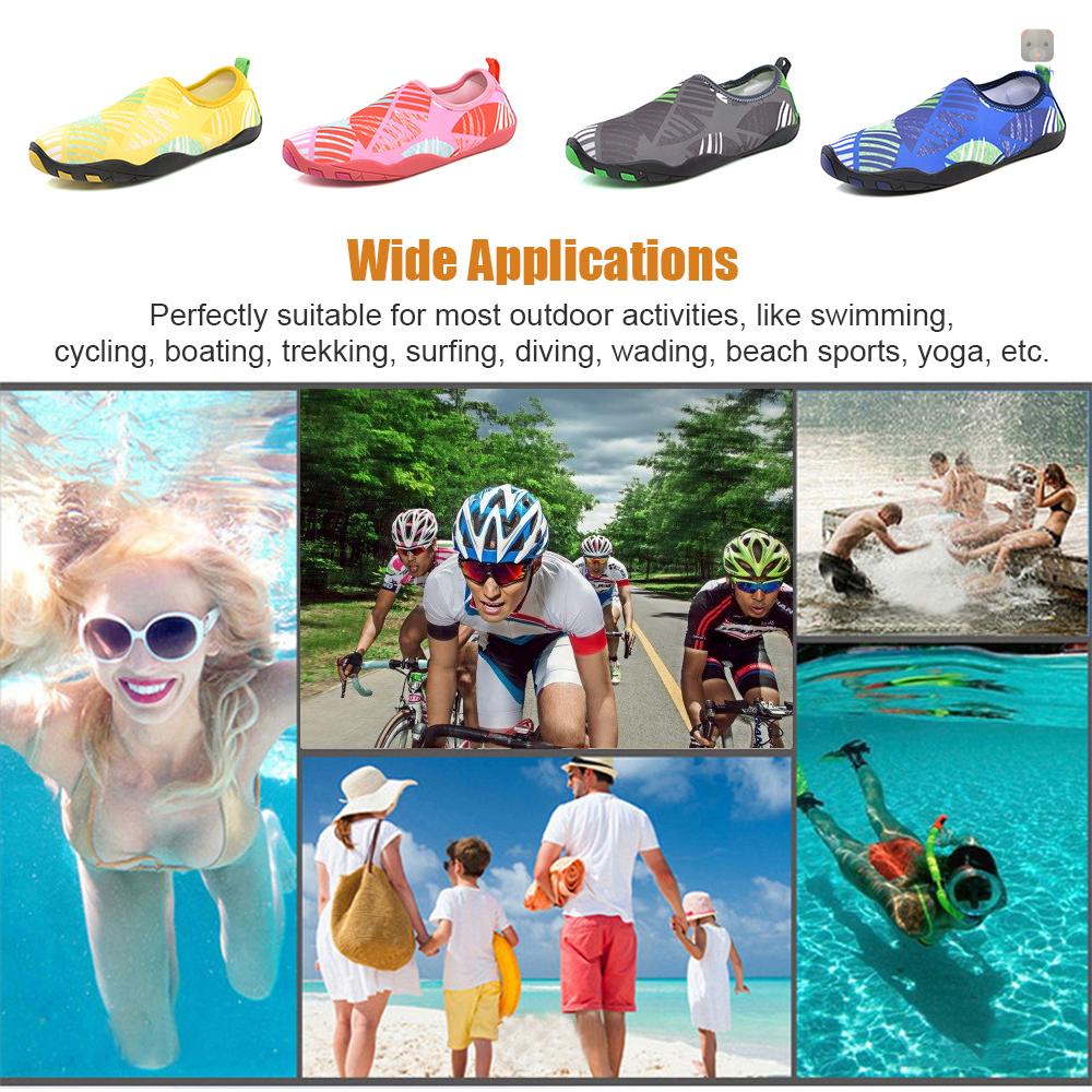 Giày Thể Thao Đi Biển Đa Năng Thoáng Khí Mau Khô Chống Trượt Cho Nam Nữ