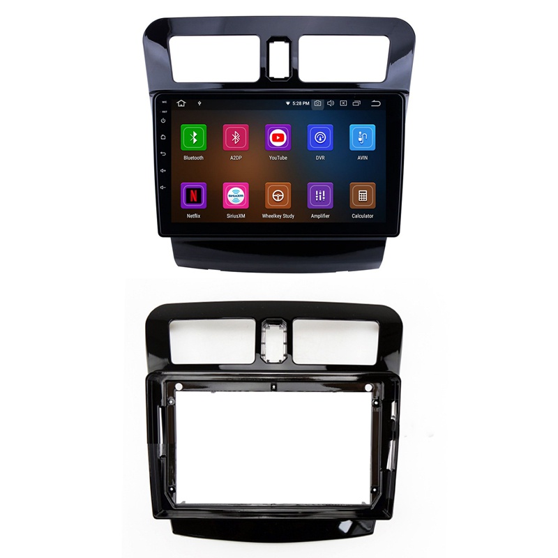 Bộ khung cài đặt bộ điều hợp khung hình âm thanh nổi DVD 9 Inch cho JAC A13 IEV4 2014-2016