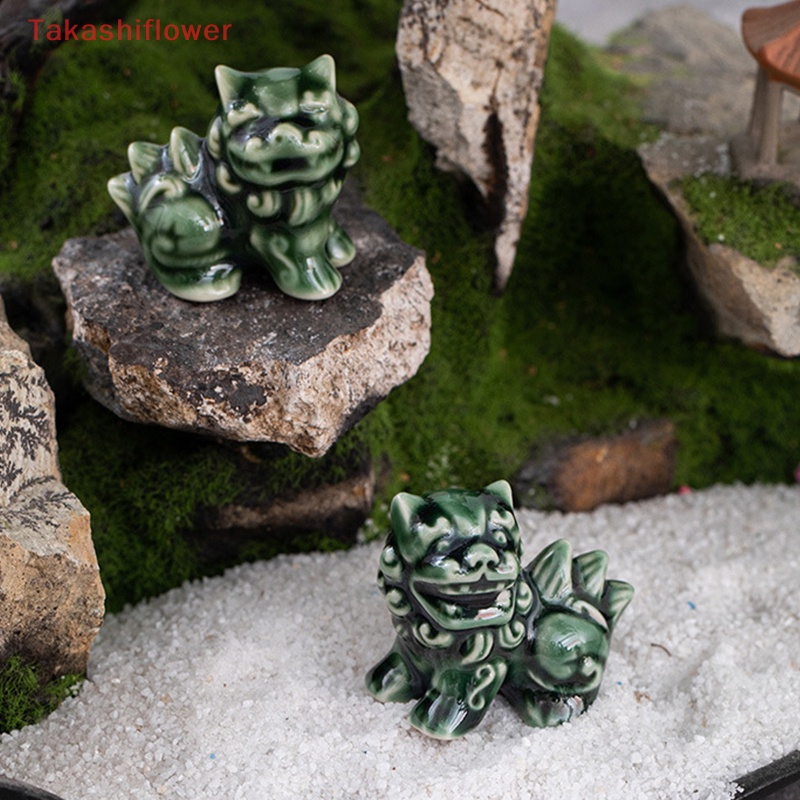 (Takashiflower) 1 Cặp Giá Đỡ Muỗng Nĩa Bằng Gốm Hình Pixiu Linh Vật Nhỏ Trang Trí Bàn Ăn Nhà Hàng