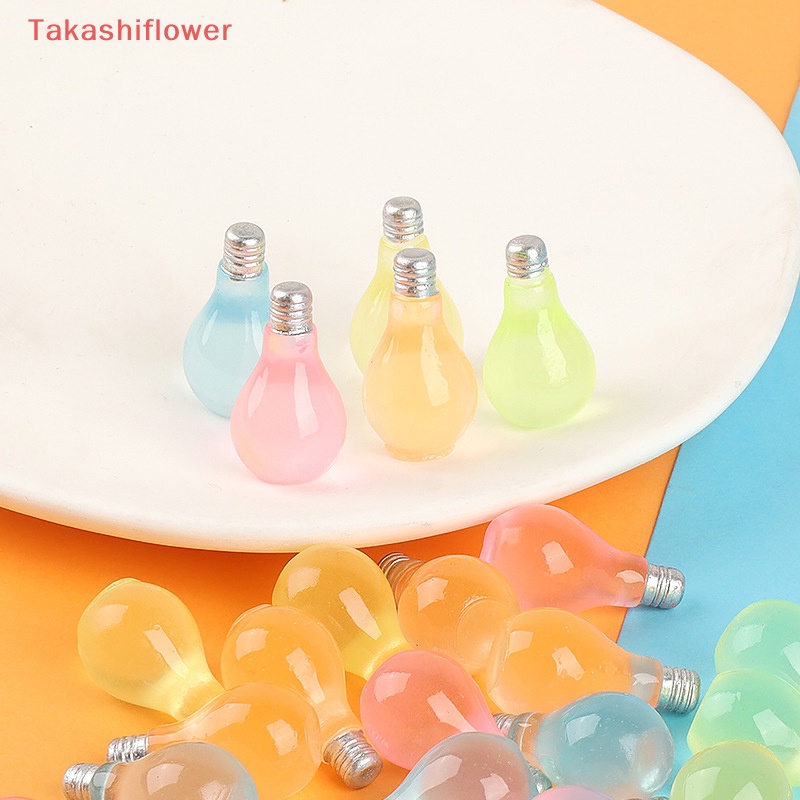 (Takashiflower) Đồ Chơi Mô Hình Bóng Đèn Ba Chiều Dạ Quang Ba Chiều Nhiều Màu Sắc