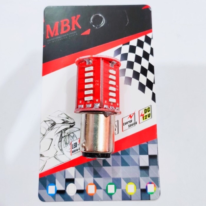 Đèn Led Hậu Nháy Audi 30 Tim 1 Chân, 2 Chân Cho Xe Honda Future, Wave, Sirius, Winner