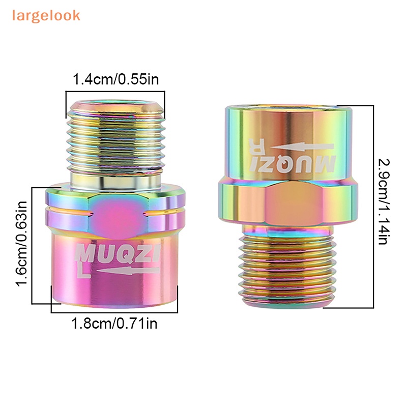 1 Cặp Trục Nối Dài Bàn Đạp Xe Đạp Chống Mài Mòn