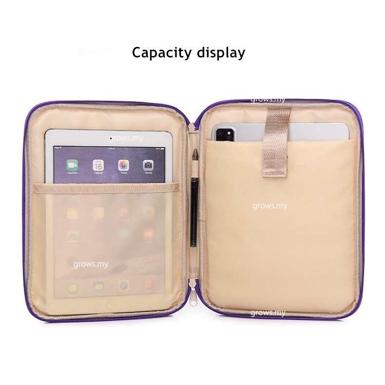 Túi Đựng Máy Tính Bảng Bảo Vệ Cho Ipad Air Pro 9.7",10.2",10.5",10.9"Túi Xách Tay 11 Inch Có Quai Đeo Chéo Dành Cho Nam Nữ