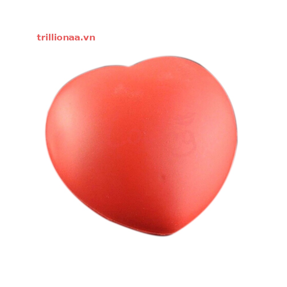 1 X Bóng Cao Su Đàn Hồi Hình Trái Tim Dùng Tập Thể Dục Giảm Căng Thẳng