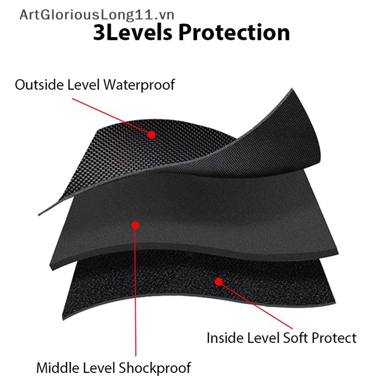 Túi Đựng Máy Chơi Game Cầm Tay RG280M Màu Đen Chống Sốc Chống Thấm Nước Chất Lượng Cao ArtGloriousLong Anbernic RG280M