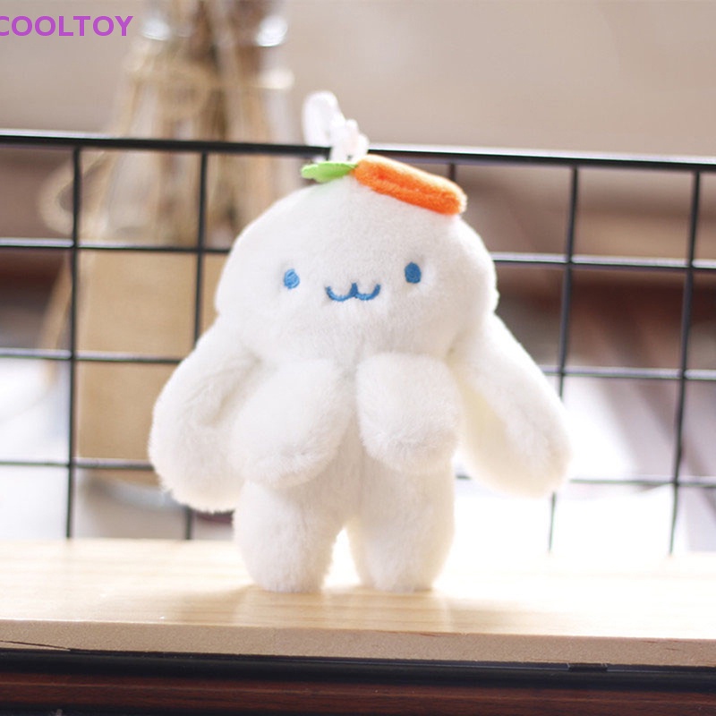 1 Móc Khóa Thỏ Nhồi Bông 10cm Hoạt Hình Đáng Yêu