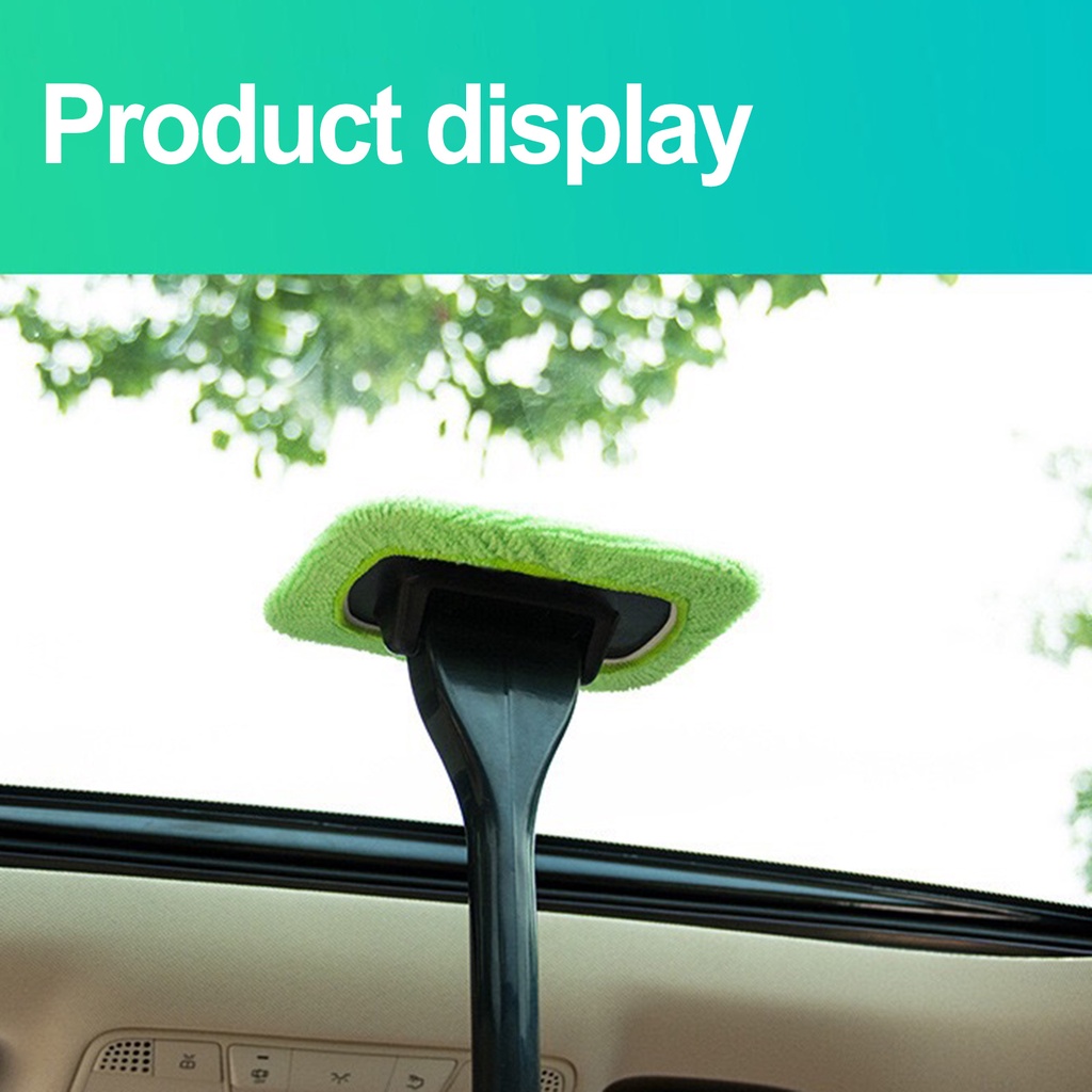 Cây Lau Cửa Kính Có Tay Cầm Dài Tiện Lợi