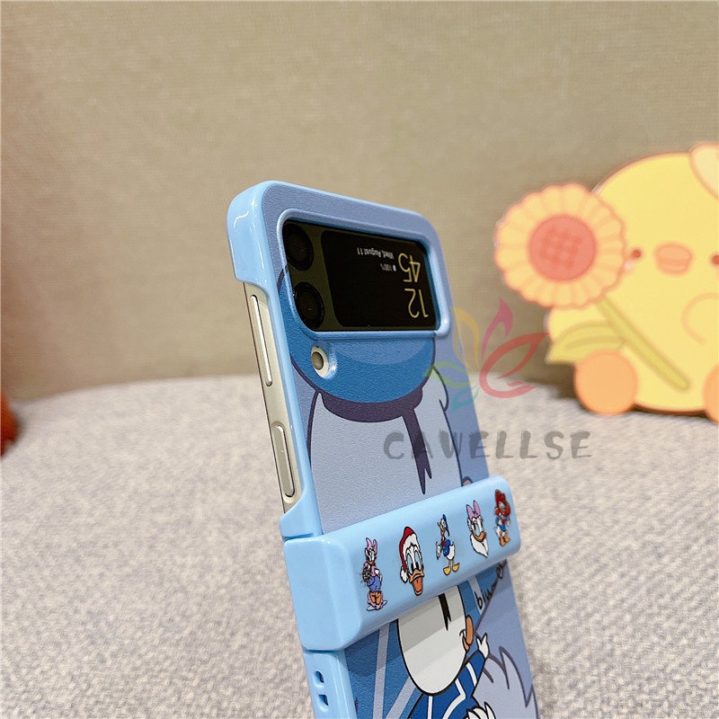 Bao Da Điện Thoại Nắp Lật Thời Trang Cho Samsung Galaxy Z Flip 3 Z Flip 4 5G Flip4 Flip3