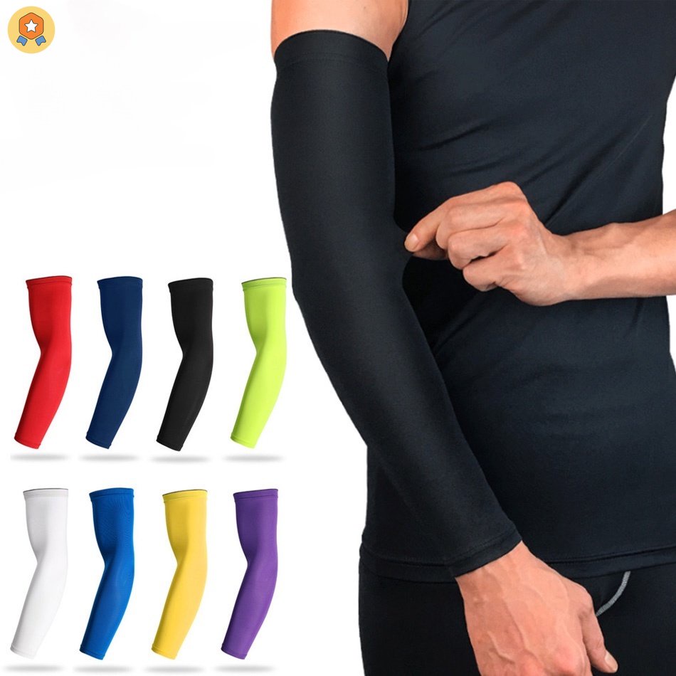 1 Băng Quấn Cánh Tay Giữ Ấm Chống Tia UV Khi Chơi Thể Thao
